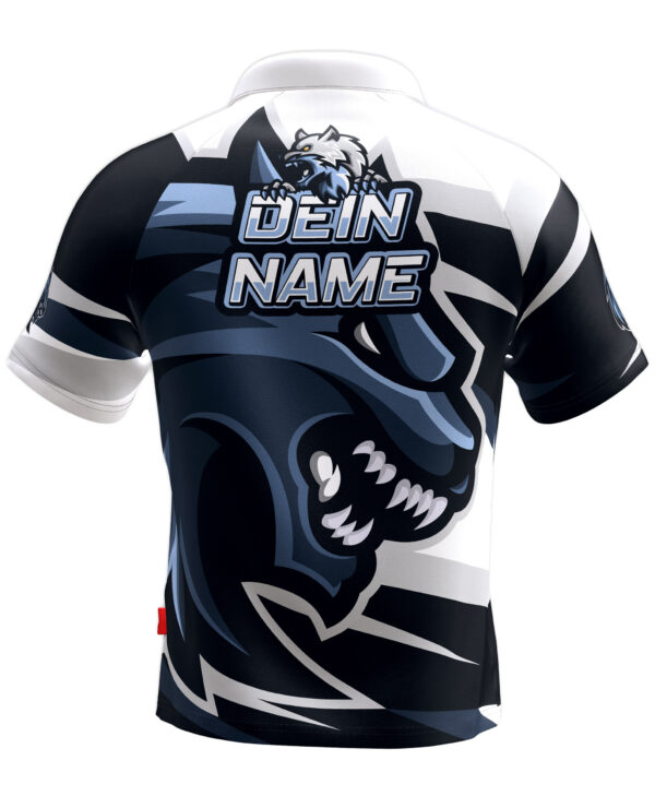 Animax Wolf White - Shirt – Bild 2