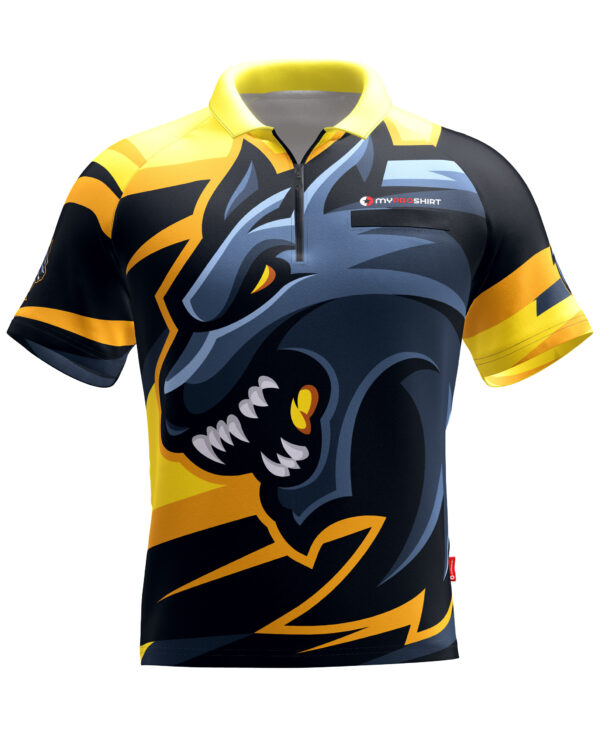 Animax Wolf Yellow - Shirt