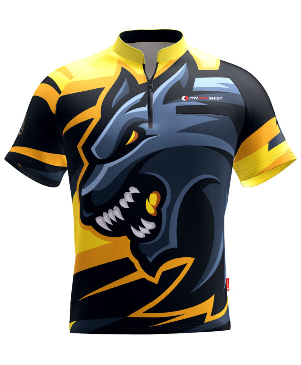 Animax Wolf Yellow - Shirt – Bild 10