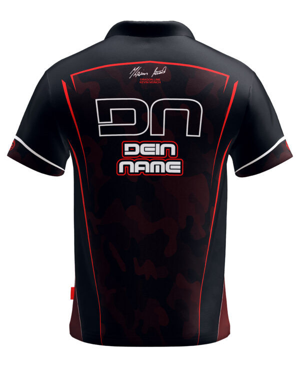 Dragon Line – Red - Shirt – Bild 2
