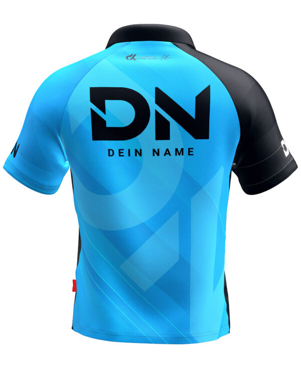 Dan the Man Line – Black Lightblue - Shirt – Bild 2