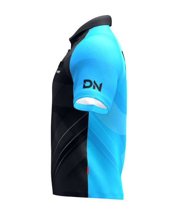 Dan the Man Line – Black Lightblue - Shirt – Bild 13
