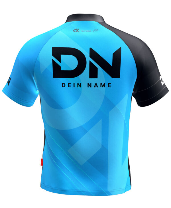 Dan the Man Line – Black Lightblue - Shirt – Bild 10