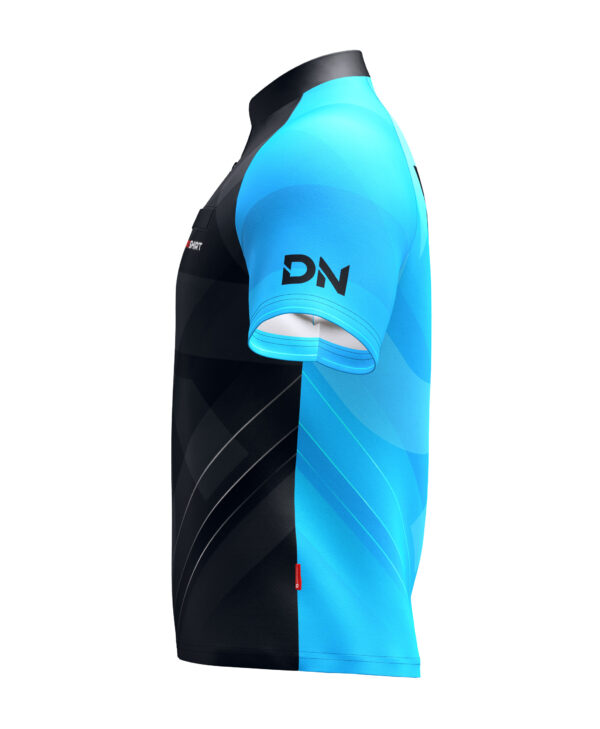 Dan the Man Line – Black Lightblue - Shirt – Bild 9