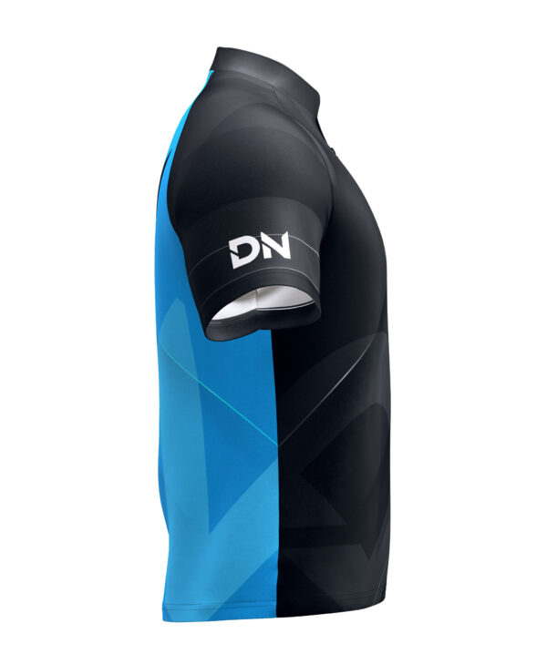 Dan the Man Line – Black Lightblue - Shirt – Bild 8