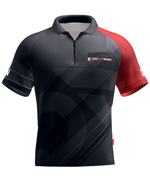 Dan the Man Line – Black Red - Shirt