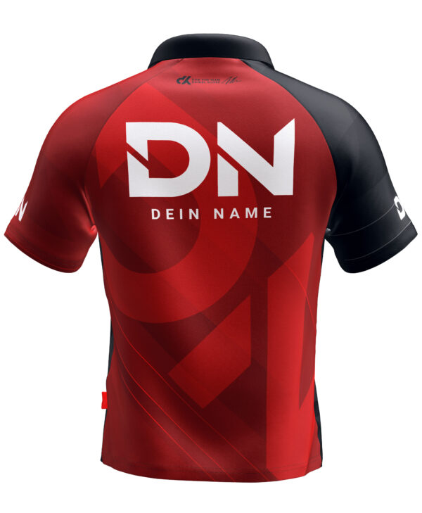 Dan the Man Line – Black Red - Shirt – Bild 2