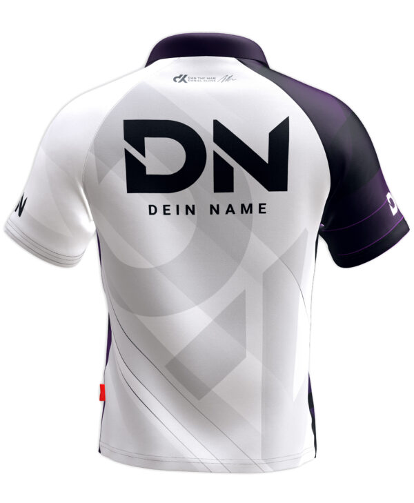 Dan the Man Line – Purple White - Shirt – Bild 2