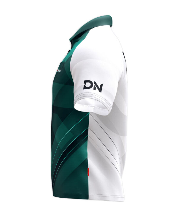 Dan the Man Line – Smaragd White - Shirt – Bild 13