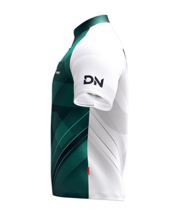 Dan the Man Line – Smaragd White - Shirt – Bild 9