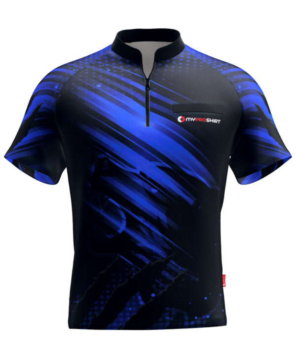 Musa Kara Line – Blue - Shirt – Bild 11