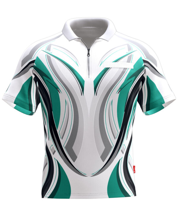 Sure Shot – White Petrol - Shirt