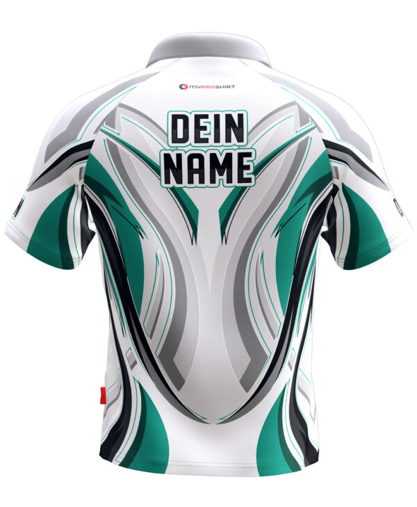 Sure Shot – White Petrol - Shirt – Bild 2