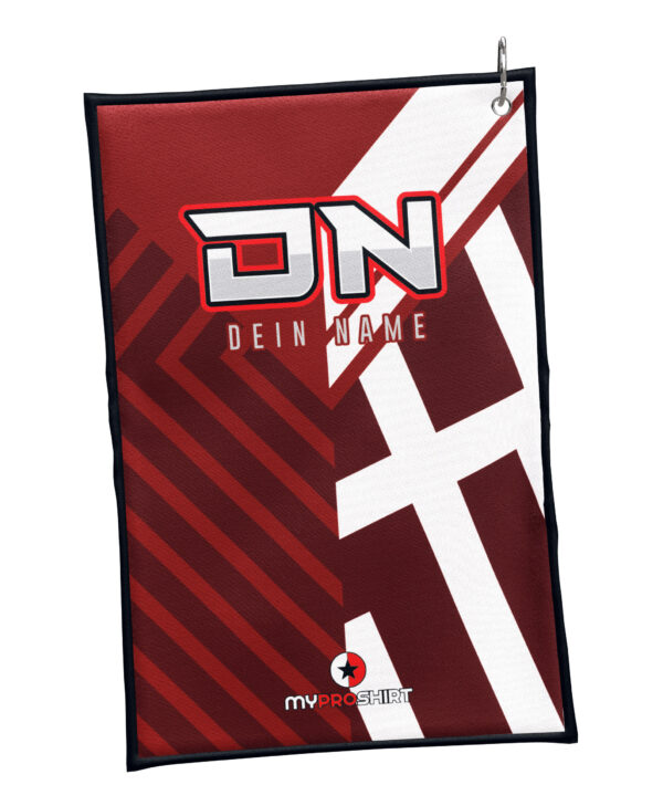 Handtuch - 2-Face - Red-White – Bild 2