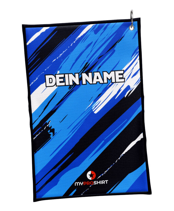 Handtuch - Striped - Blue – Bild 2