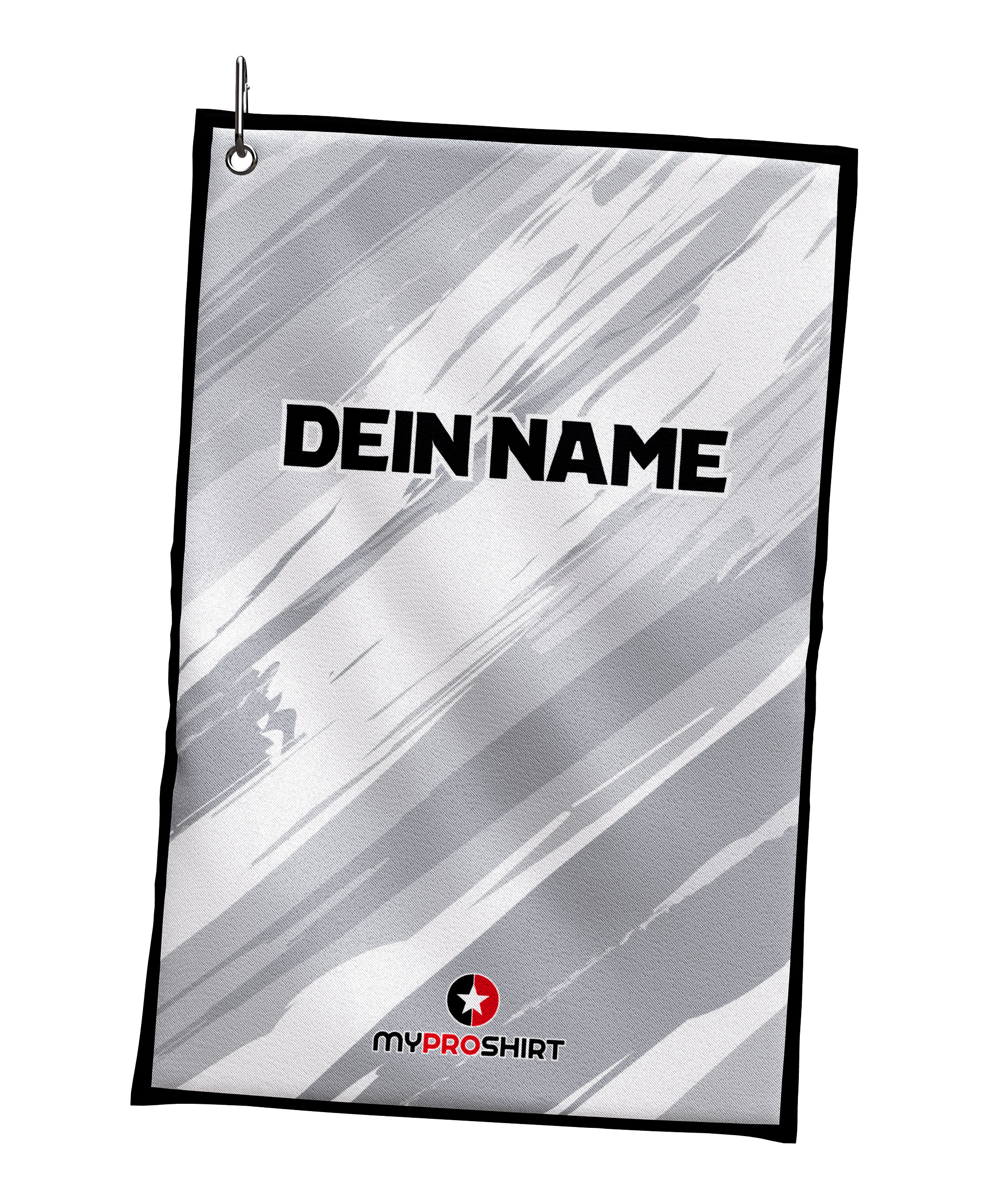 Handtuch - Striped - Light Grey