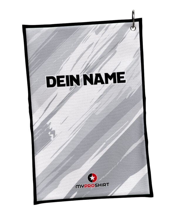 Handtuch - Striped - Light Grey