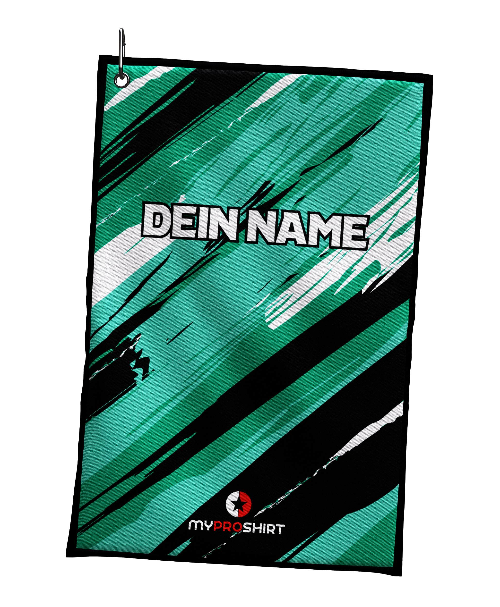 Handtuch - Striped - Mint