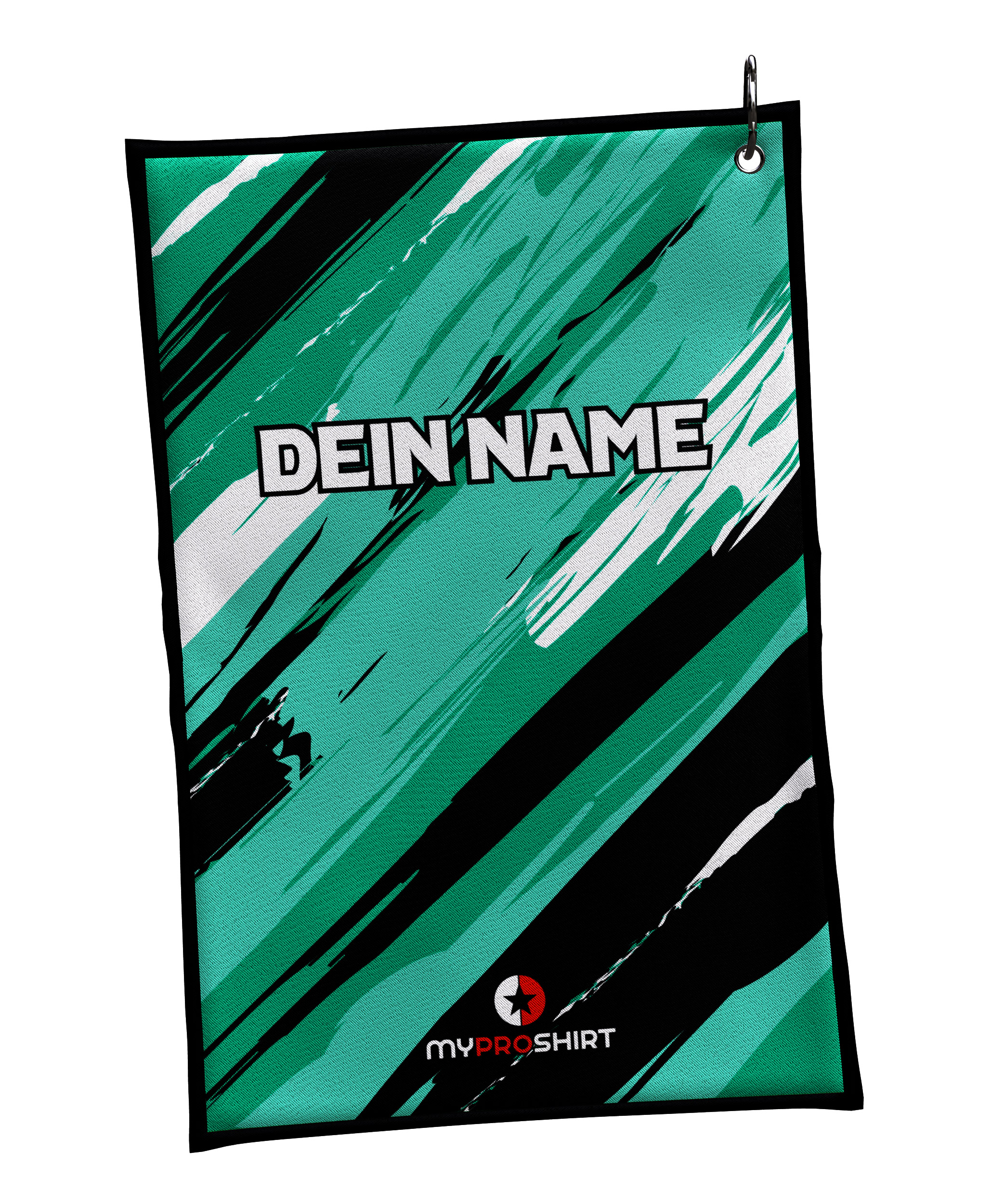 Handtuch - Striped - Mint – Bild 2