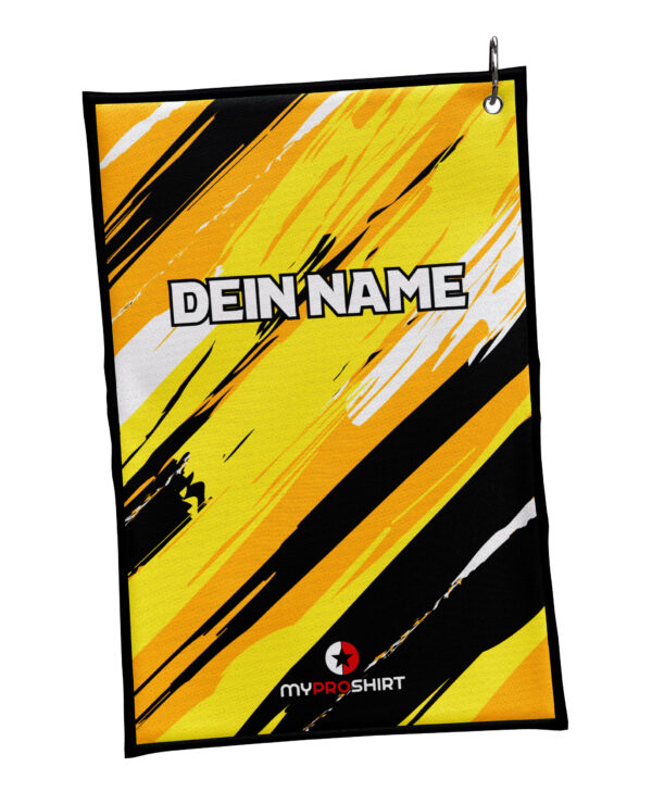 Handtuch - Striped - Yellow – Bild 2
