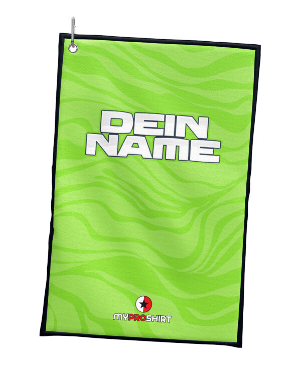 Handtuch - Zebrastic - Green