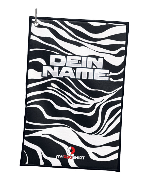 Handtuch - Zebrastic - Black-White