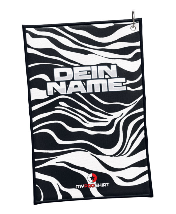 Handtuch - Zebrastic - Black-White – Bild 2