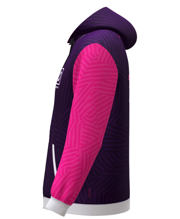 Hoodie - Born 2 Play Darts - Pink-Purple – Bild 4