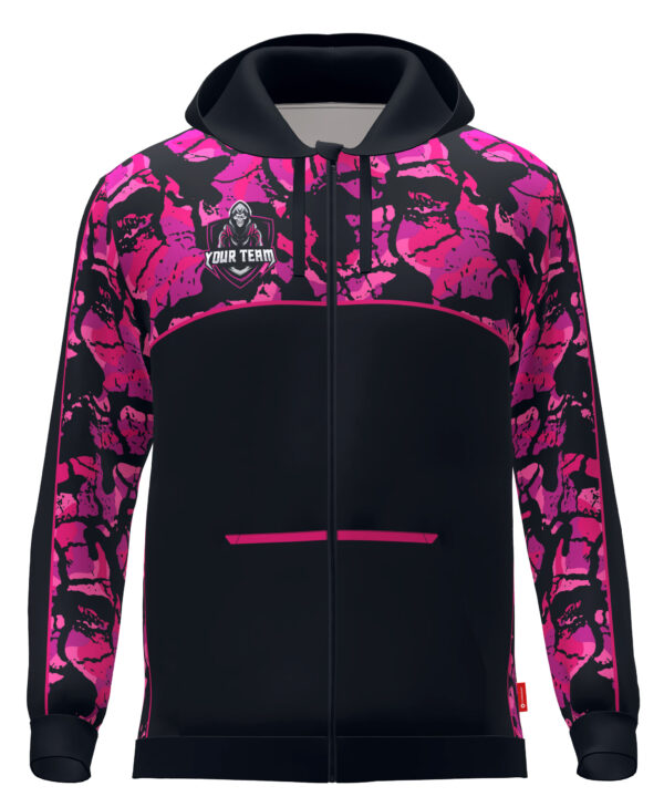 Hoodie - Camo V1 - Pink