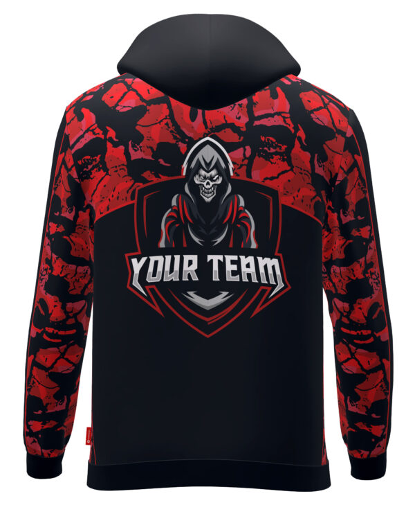 Hoodie - Camo V1 - Red – Bild 2