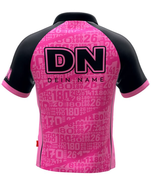 Numbers pink black